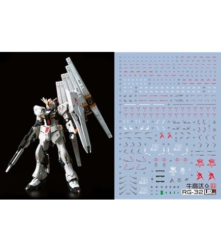 Amazon | RG ユニコーンガンダム用蛍光水転写式デカール | デカール 通販